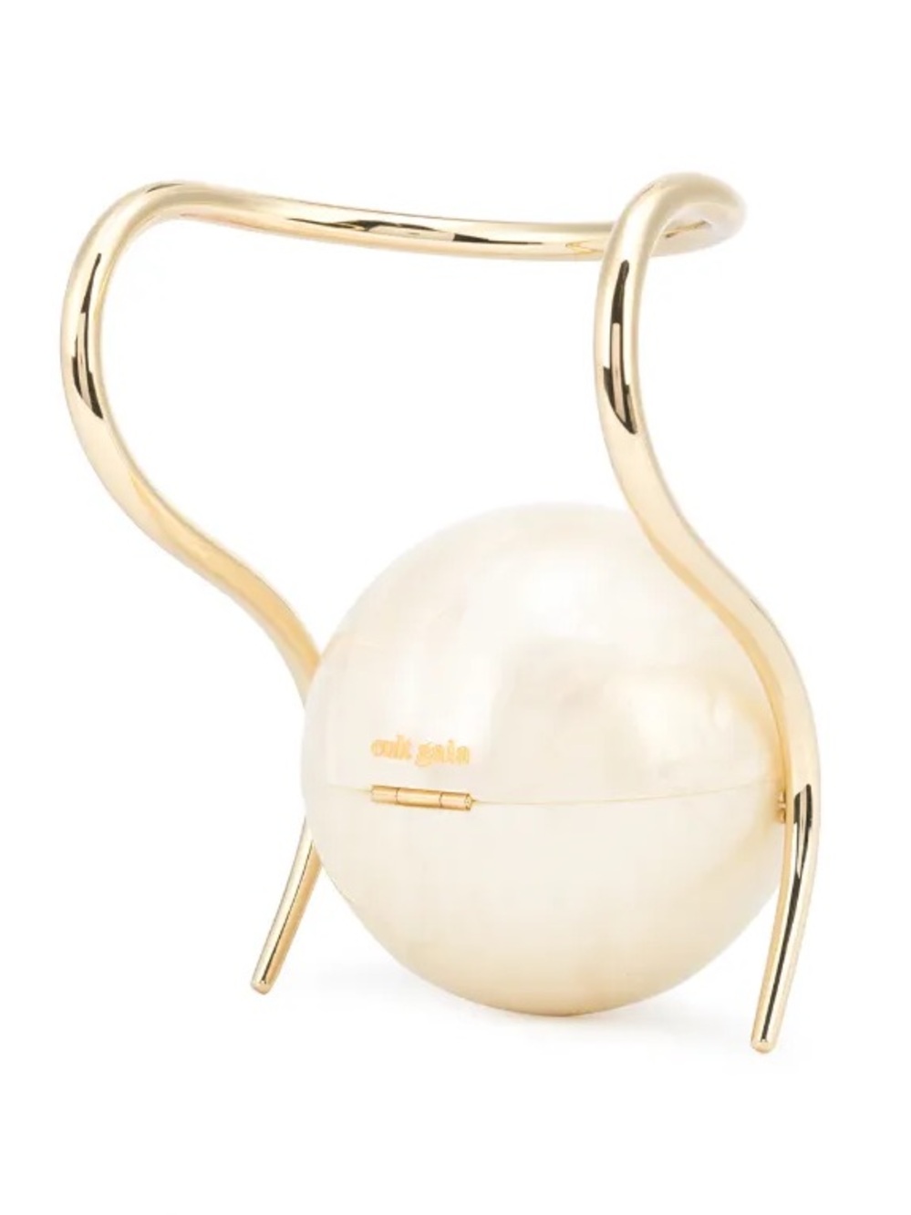 CULT GAIA. Brand New Pearl Acrylic Metal Top-Handle Bag. $498. - Picture 5 of 16